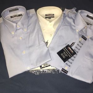 3 Kirkland Signature Button Down Dress Shirts